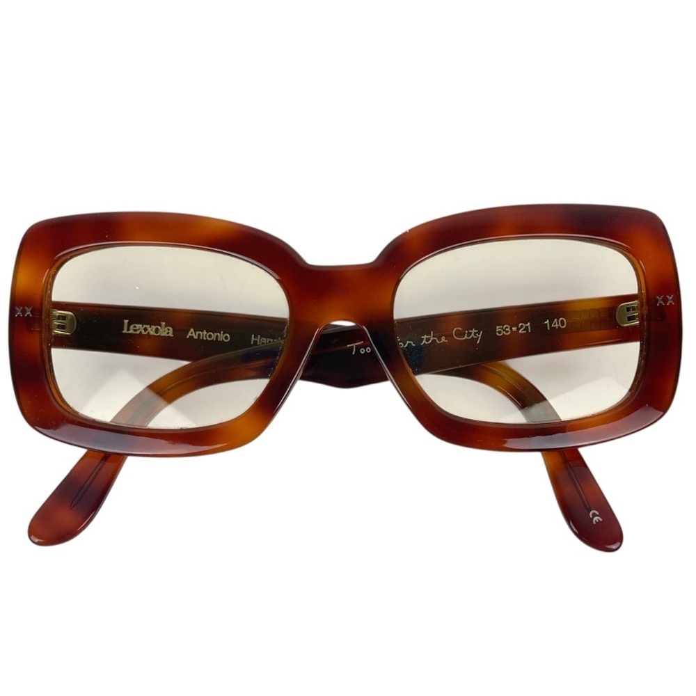 LEXXOLA Antonio Sunglasses Brown Acetate - Unisex - $260.